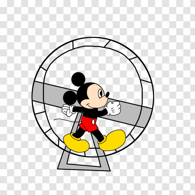 Mickey Mouse Hamster Wheel Minnie - Ball Transparent PNG