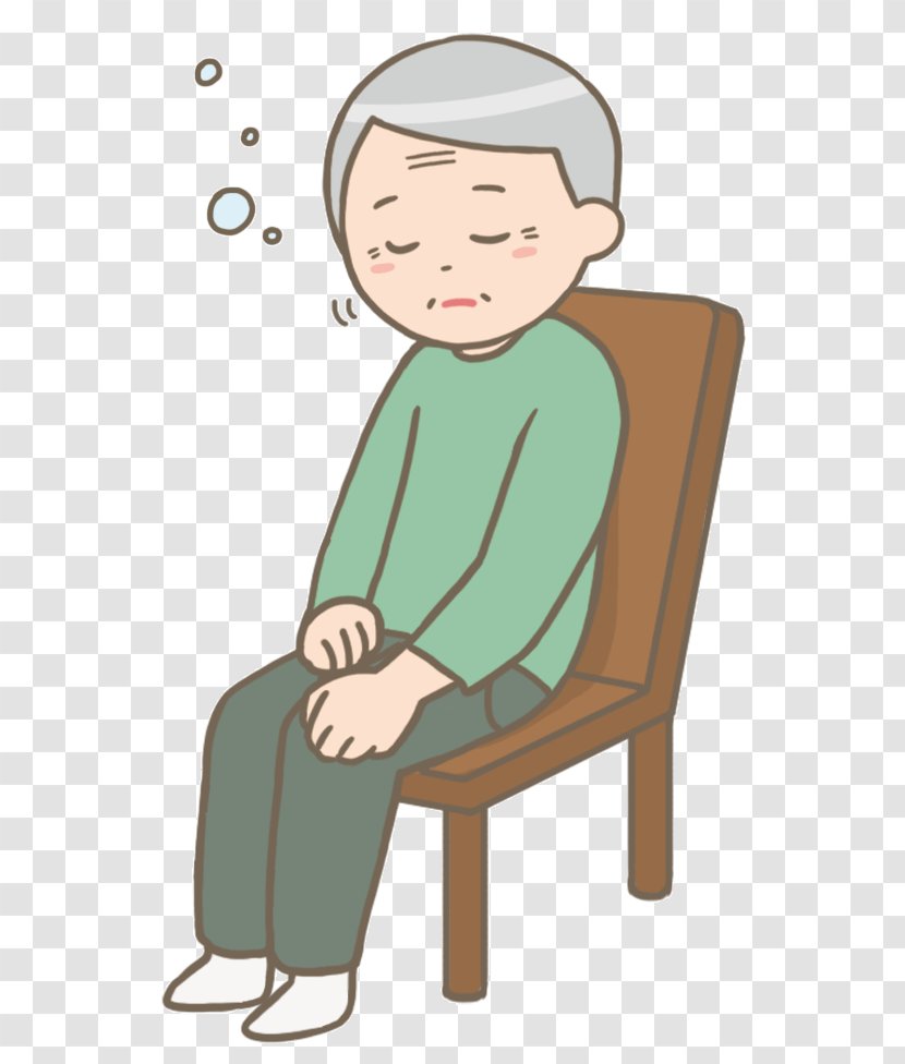 Disease Somnolence Symptom Cartoon - Watercolor - Elderly Home Transparent PNG