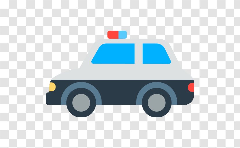 Police Car Emoji Officer - Sticker Transparent PNG