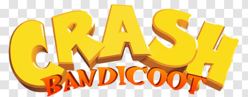 Logo Font Brand Bandicoot - Orange - Crash Transparent PNG