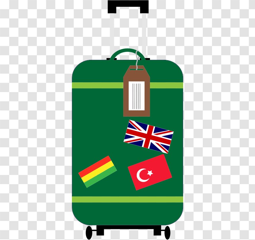 Suitcase Travel Baggage Clip Art - Sticker Transparent PNG