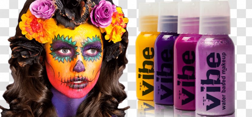 Hair Coloring Cosmetics Palette Face - Water - Paint Smudge Transparent PNG