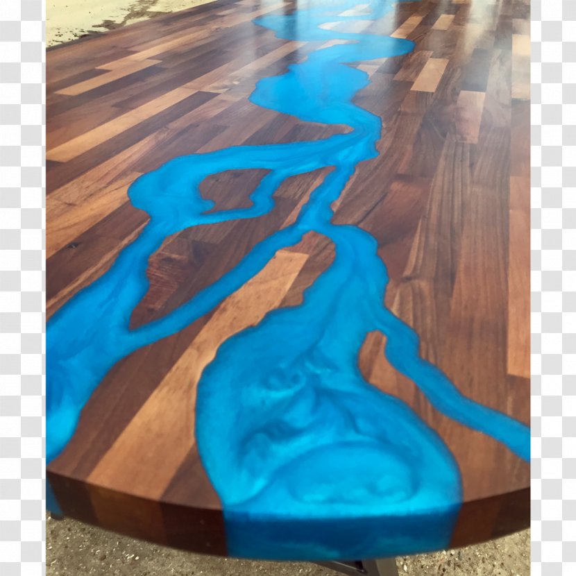 Table Dining Room Furniture Live Edge Epoxy - Waxing Legs Transparent PNG