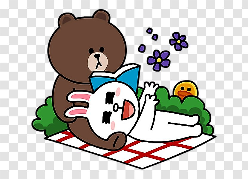 Line Friends LINE BROWN FARM Bear Image - Tree - Brown Cony Transparent PNG