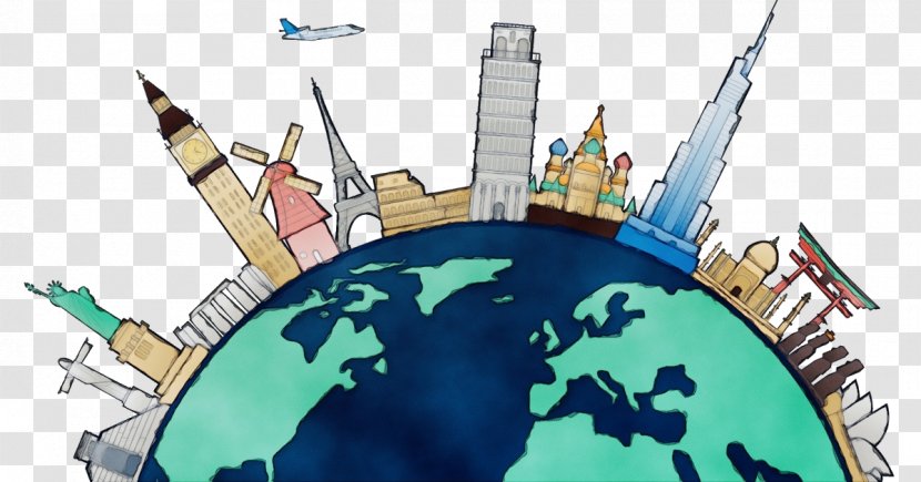 Travel Globe - Work - Animation City Transparent PNG