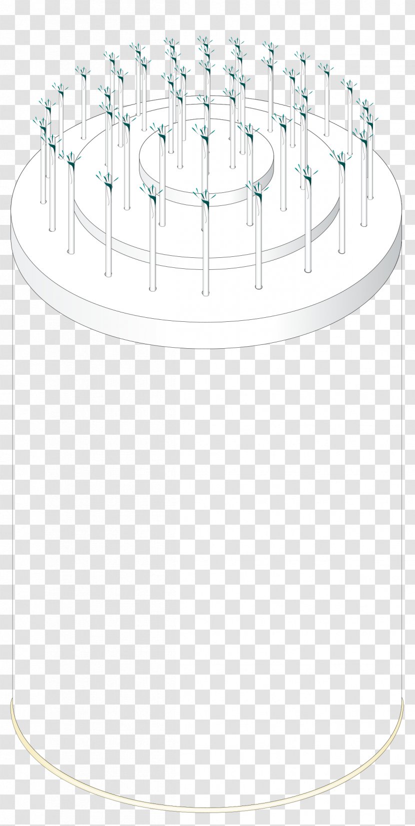 Line Circle Angle - Minute - Lollipop Transparent PNG