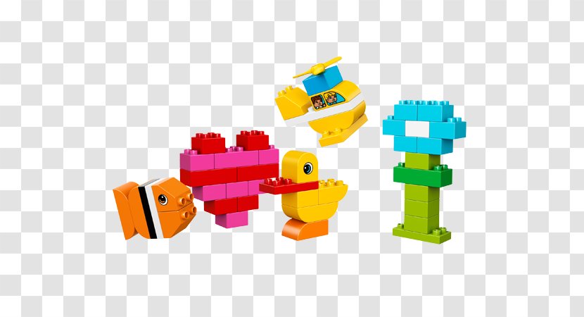 Amazon.com LEGO 10848 DUPLO My First Bricks Lego Duplo 6176 Basic Deluxe - Plastic Transparent PNG