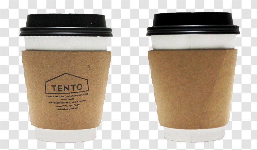 Coffee Cup Sleeve Cafe Mug - Take Out Transparent PNG