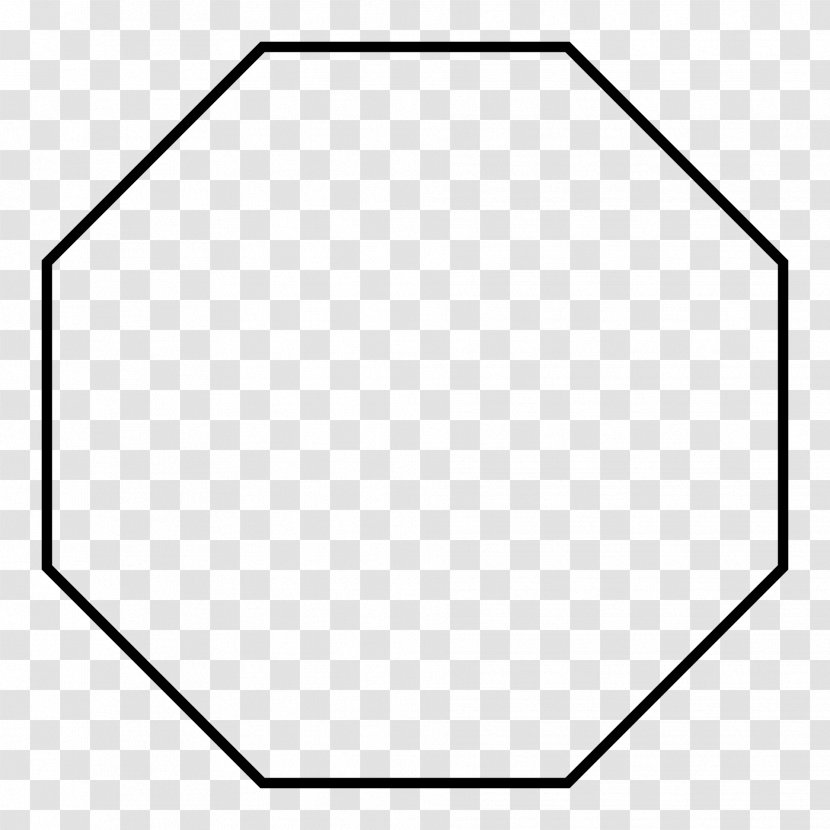 Regular Polygon Octagon Geometry Internal Angle - Triangle Transparent PNG