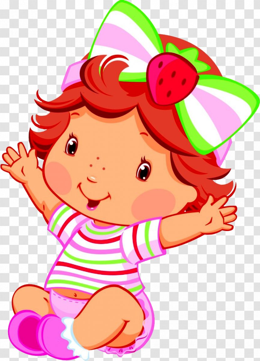 Clip Art Image Infant Strawberry - Heart - Moranguinho Baby Transparent PNG