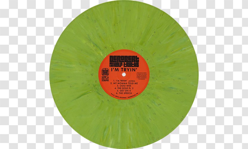 Compact Disc Green Disk Storage - Gramophone Record - Halfbaked Records Transparent PNG