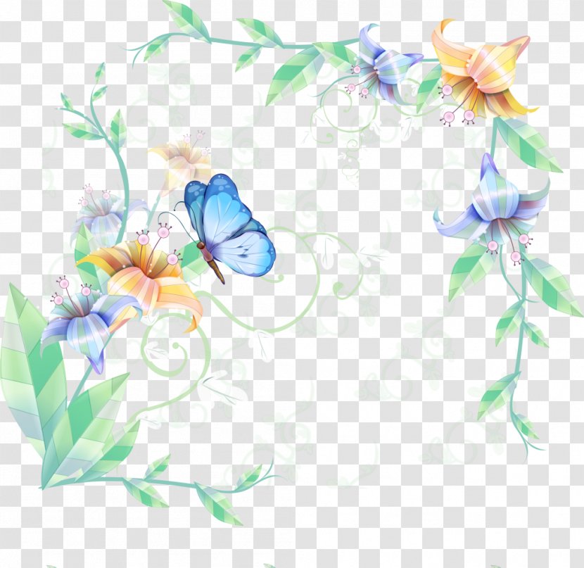 Butterfly Cuadro - Art - Deco Transparent PNG