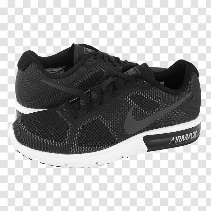 Nike Air Max Free Sneakers Skate Shoe - Black Transparent PNG
