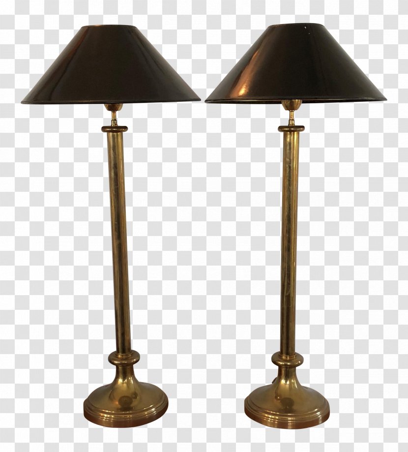 Lamp Table Candlestick Electric Light Brass Transparent PNG