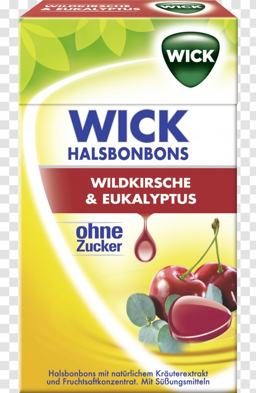Vicks Sugar Candy Sweet Cherry - Flavor Transparent PNG