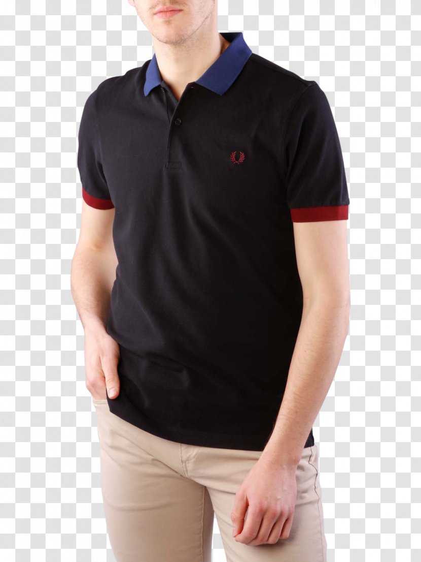 T-shirt Polo Shirt Collar Sleeve Jeans - Fred Perry Transparent PNG