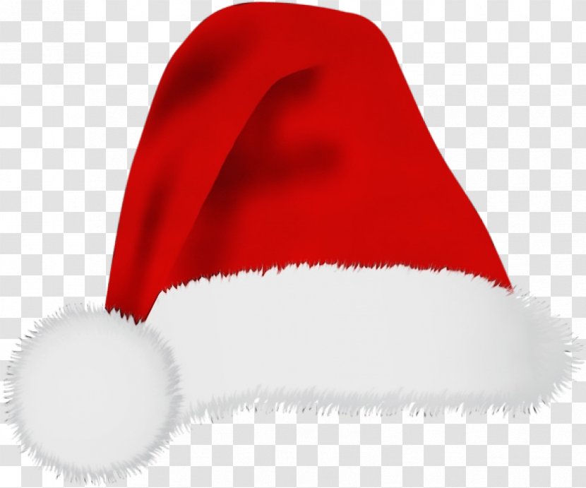 Santa Claus - Paint - Hat Cap Transparent PNG