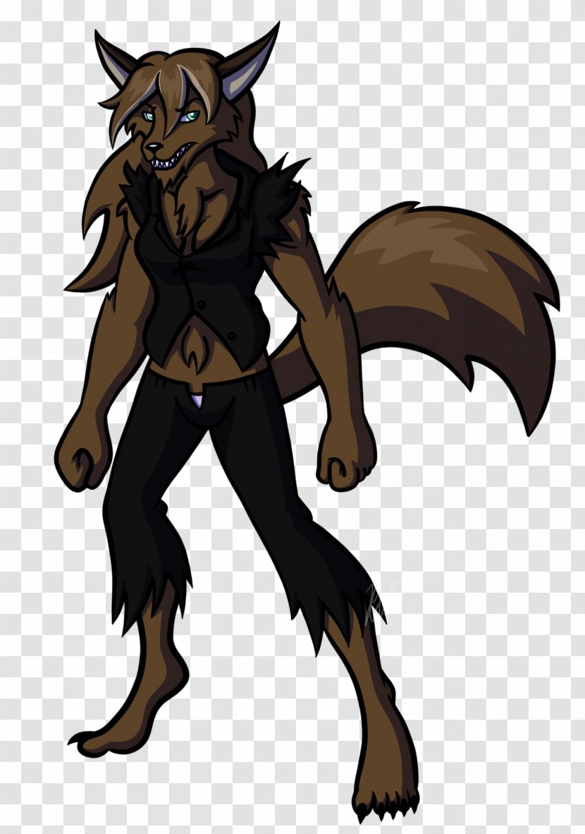 Werewolf Drawing Gray Wolf Legendary Creature YouTube - Fictional Character Transparent PNG