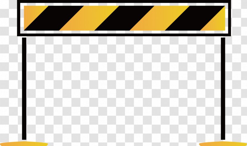 Yellow Area Angle Pattern - Text - Fence Transparent PNG