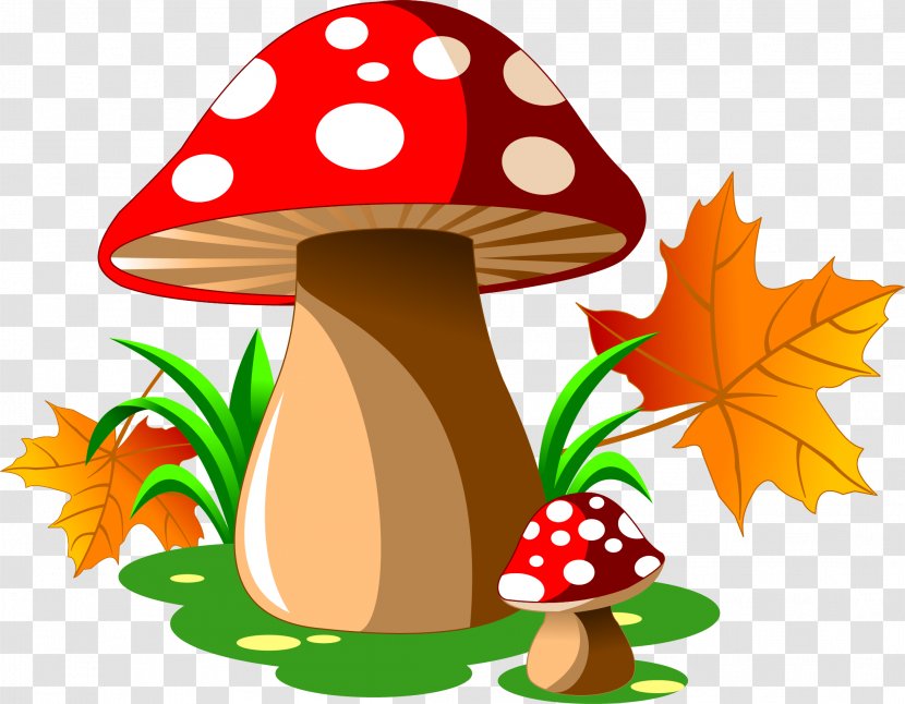Mushroom Cartoon Royalty-free Illustration - Red Dot Transparent PNG
