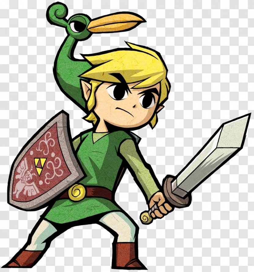 The Legend Of Zelda: Minish Cap Wind Waker A Link To Past And Four Swords Links Awakening - Green - Zelda File Transparent PNG