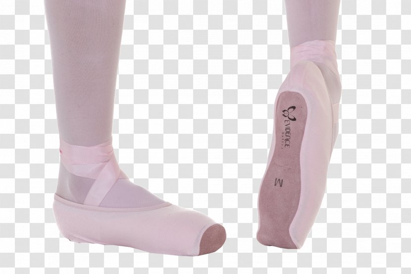 Ballet Shoe Clothing Accessories Dance Pink - Watercolor Transparent PNG