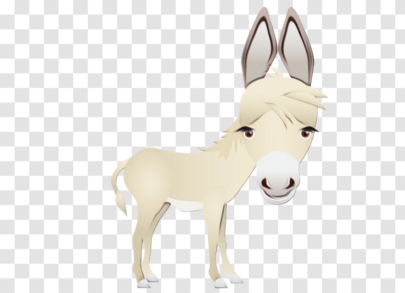 Burro Animal Figure Horse Snout Pack - Fictional Character Livestock Transparent PNG
