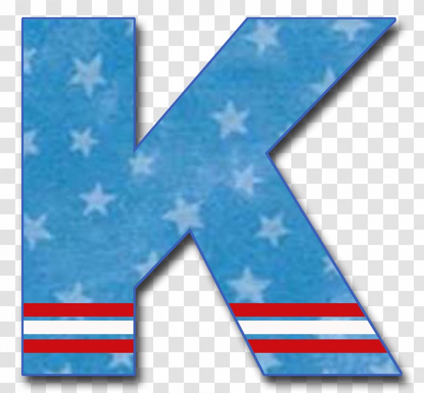 English Alphabet Letter K - Americana Transparent PNG