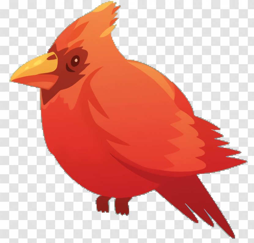 Cardinal Bird - Perching Songbird Transparent PNG