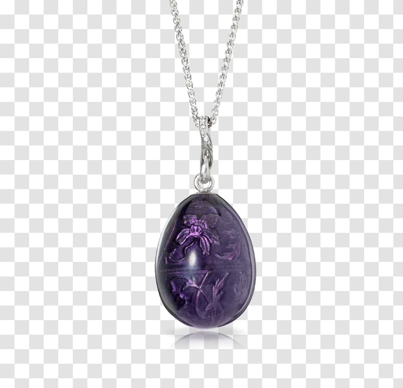 Amethyst Locket Jewellery Purple Necklace Transparent PNG