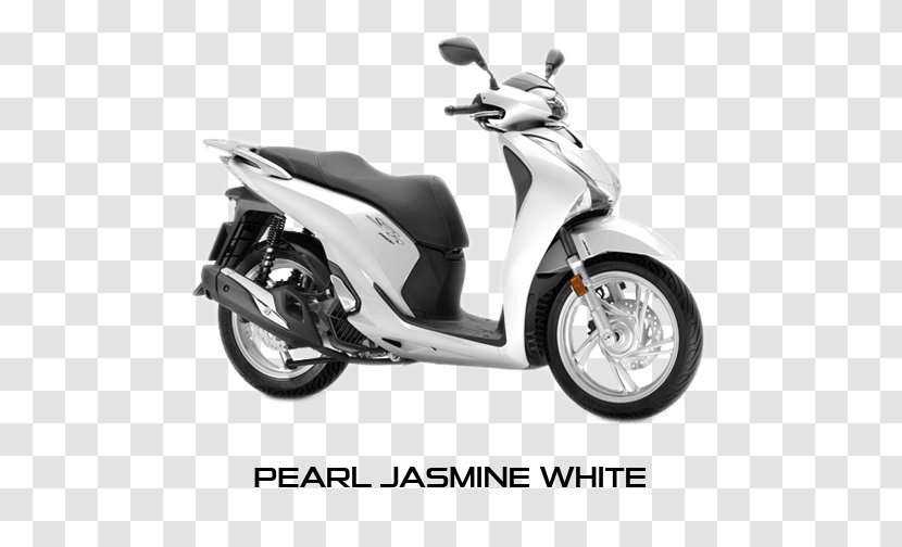 Scooter Honda SH150i Motorcycle Car - Consumer News - White Jasmine Transparent PNG