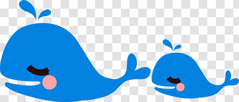 Blue Whale Animation Cartoon - Water Sharks Transparent PNG