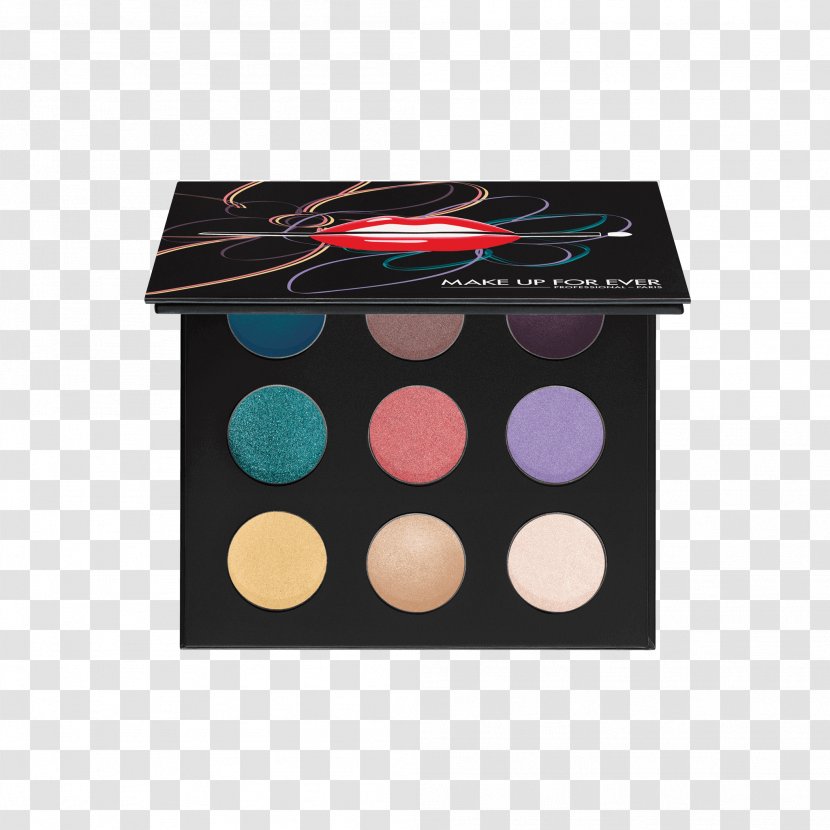 Cosmetics Eye Shadow Make Up For Ever Palette Make-up Artist - Eyeshadow Transparent PNG