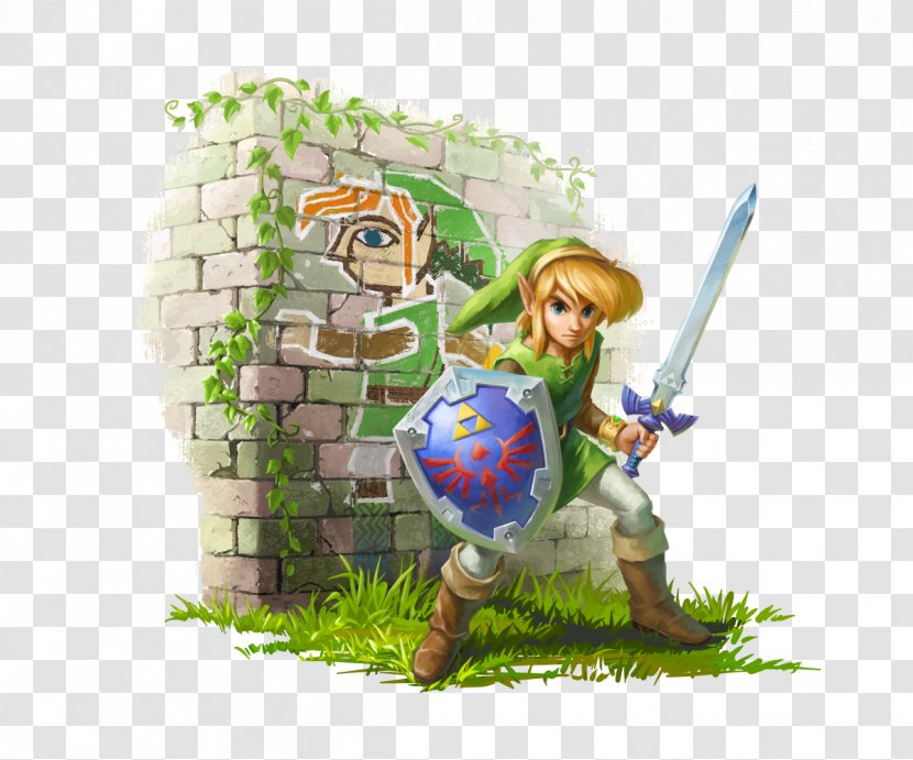 The Legend Of Zelda: A Link Between Worlds To Past And Four Swords Breath Wild - Zelda Transparent PNG