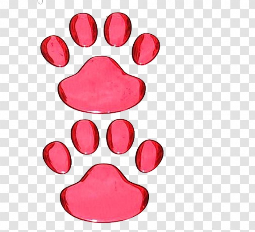 Border Collie Cat Knitting Paw - Pixel - Pink Metal Texture Footprints Transparent PNG