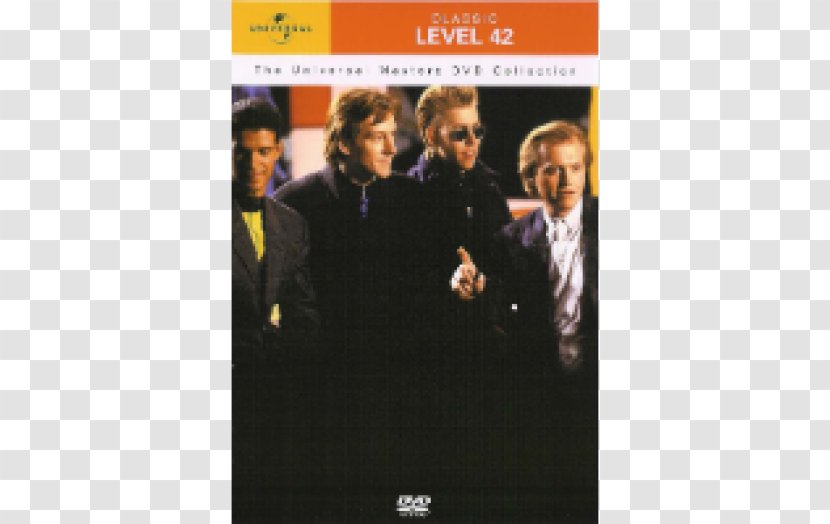 Level 42 STXE6FIN GR EUR Album Cover DVD - Film - Meg Masters Transparent PNG