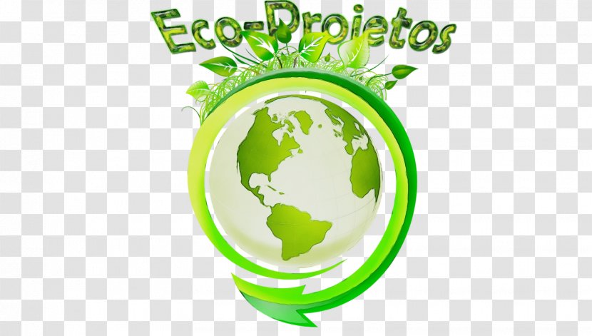 Watercolor Natural - Sustainability - Emblem Earth Transparent PNG