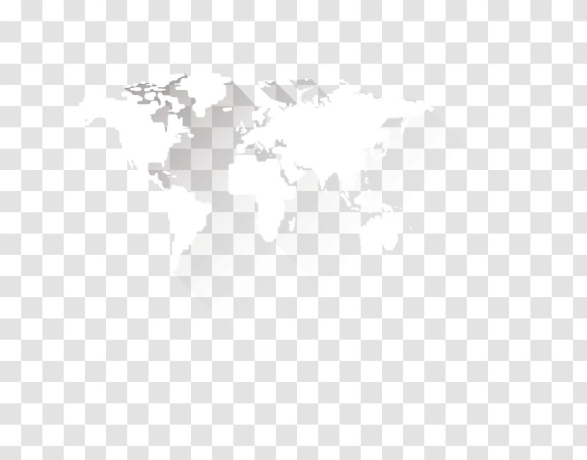 White Black Angle Pattern - Triangle - World Map Transparent PNG