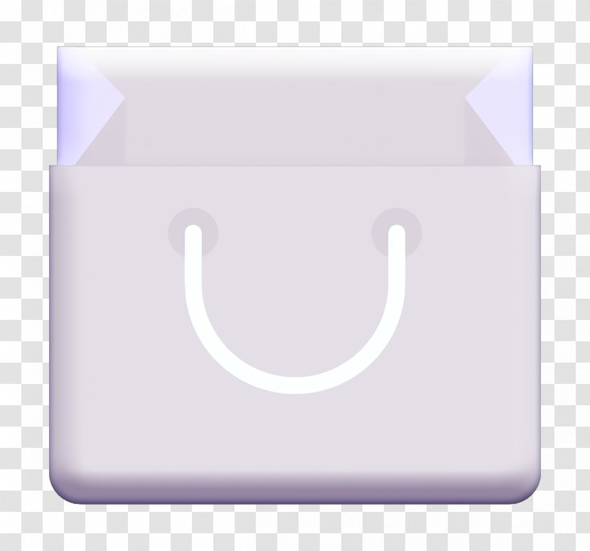Shop Icon Bag Business - Rectangle - White Transparent PNG