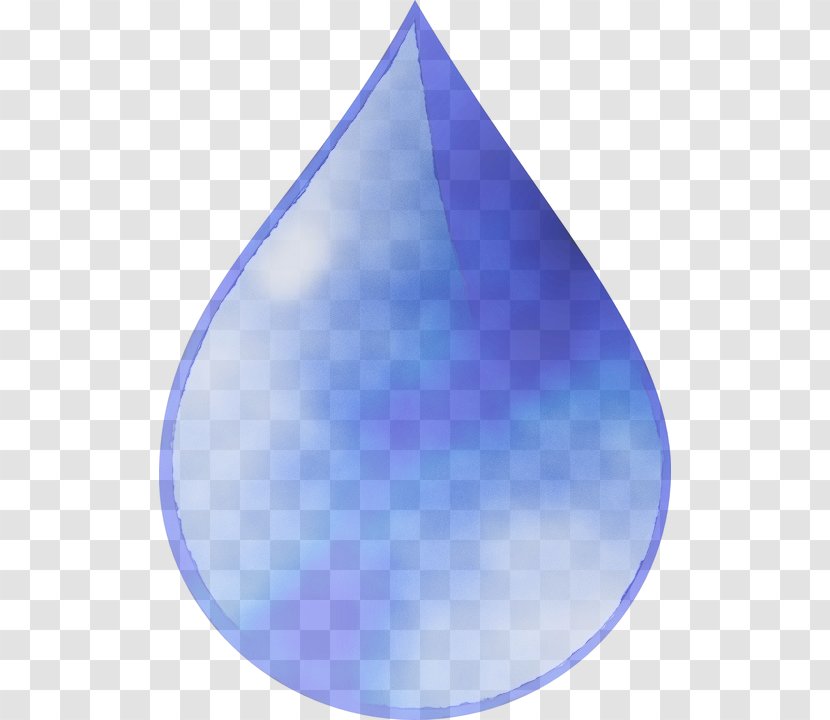 Web Design - Water - Cone Electric Blue Transparent PNG