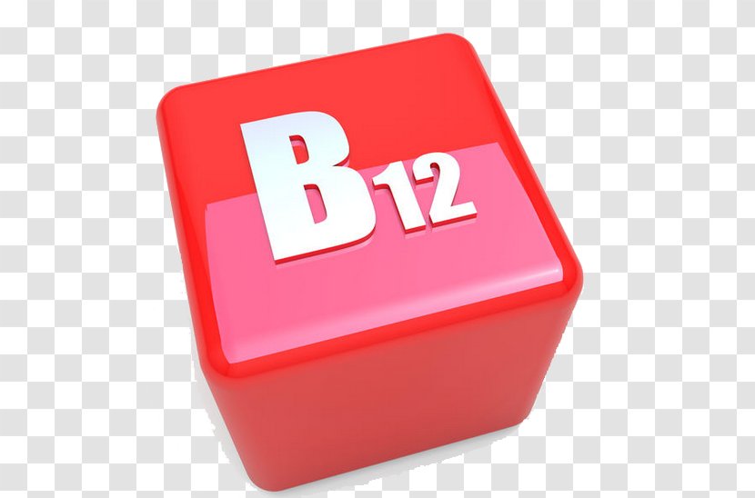 Vitamin B-12 La Vitamina B12 Folate B Vitamins - Red - Name Icon Transparent PNG