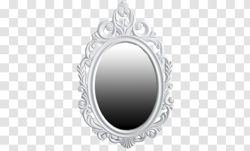 Mirror Rococo Picture Frames Bedroom - Oval Transparent PNG