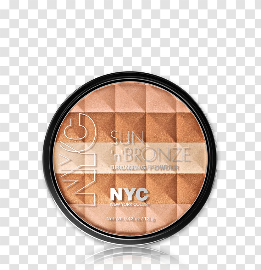 New York City NYC Sun N Bronze Bronzing Powder Cosmetics Color Transparent PNG