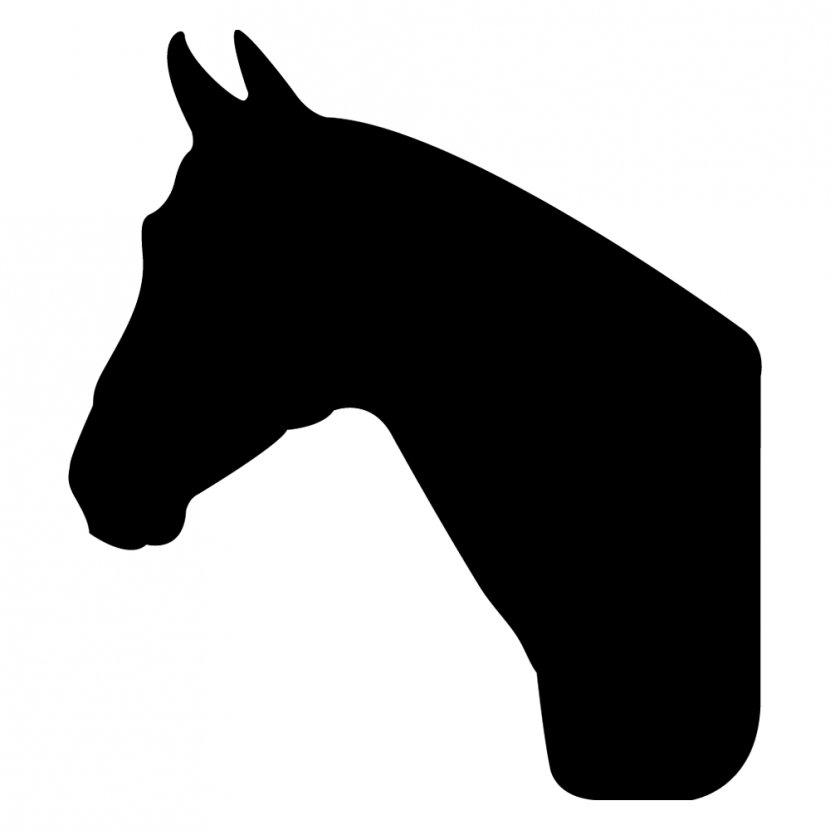 American Quarter Horse Arabian Silhouette Clip Art - Black And White - Chalkboard Cliparts Shape Transparent PNG