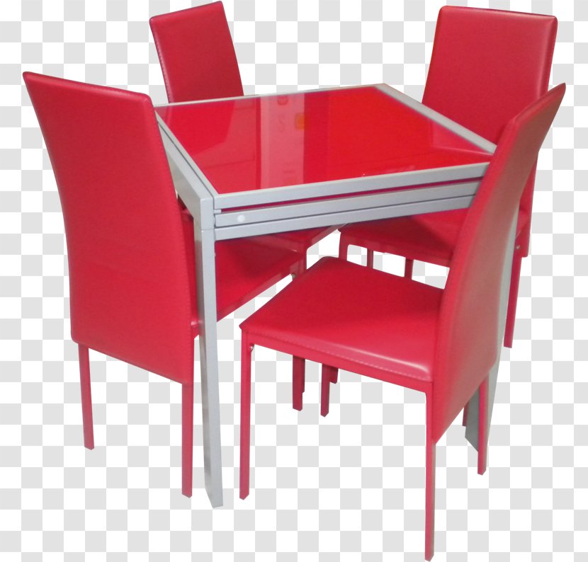 Table Chair Kitchen Lem's Furniture - Red Transparent PNG