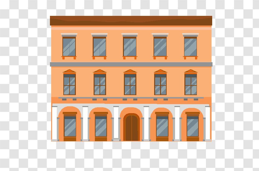 Theatrical Scenery Facade Drawing Building - House Transparent PNG