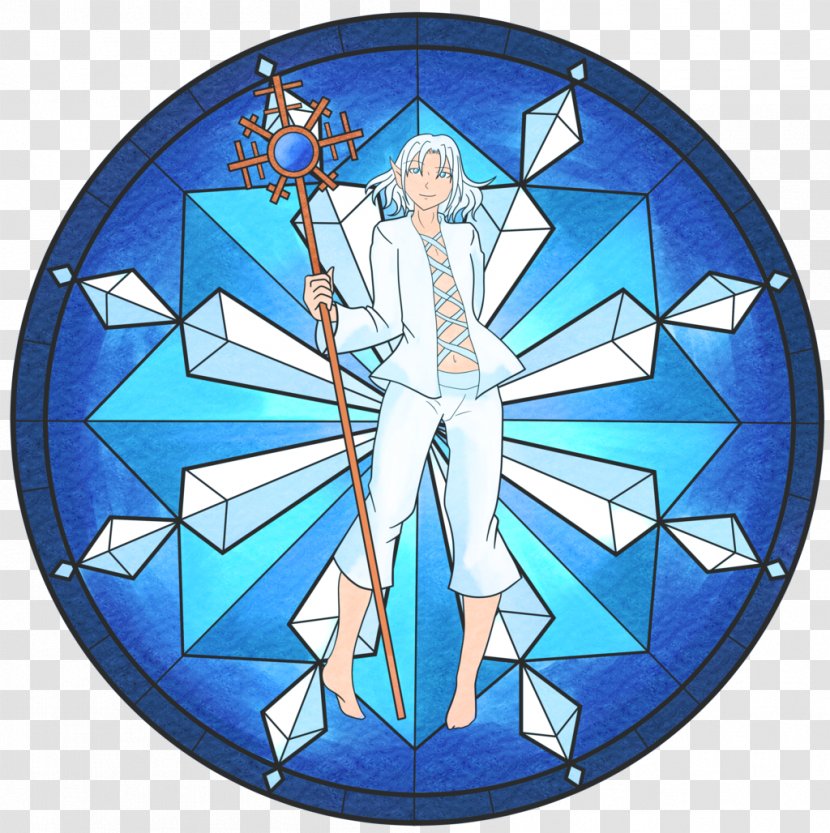 Stained Glass Cobalt Blue Material - Figure Transparent PNG