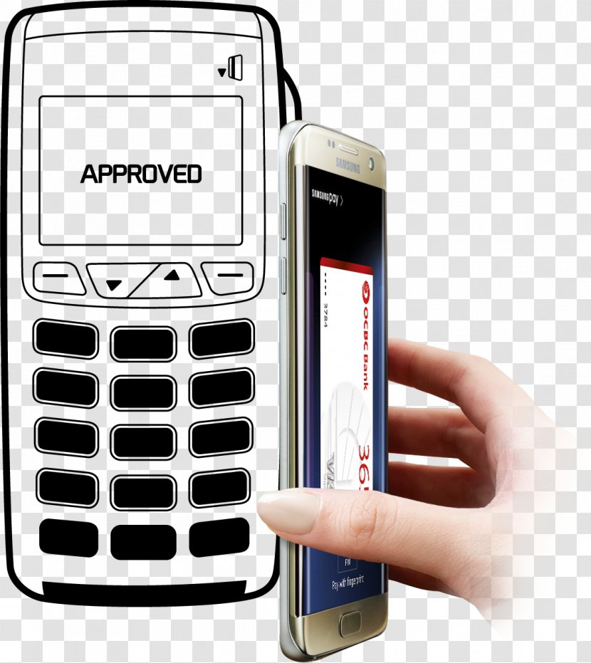 Feature Phone Samsung Pay Citibank Payment Credit Card Transparent PNG