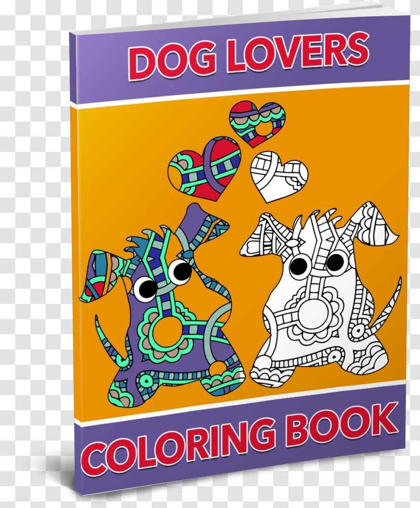 Dog Coloring Book Game Heart - Lover Transparent PNG