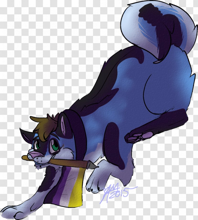 Cat Dog Horse Paw - Purple Transparent PNG